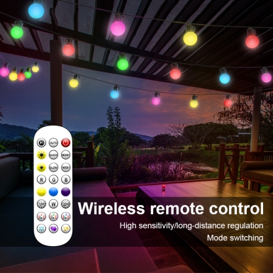 LED户外灯 - HCP029  G40水晶彩色灯串